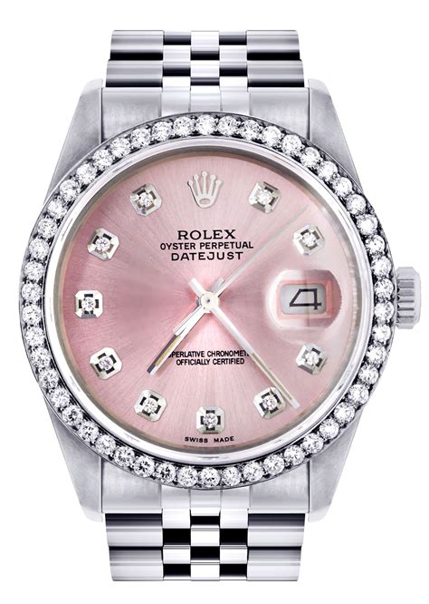 pink rolex women's|rolex datejust 36 pink.